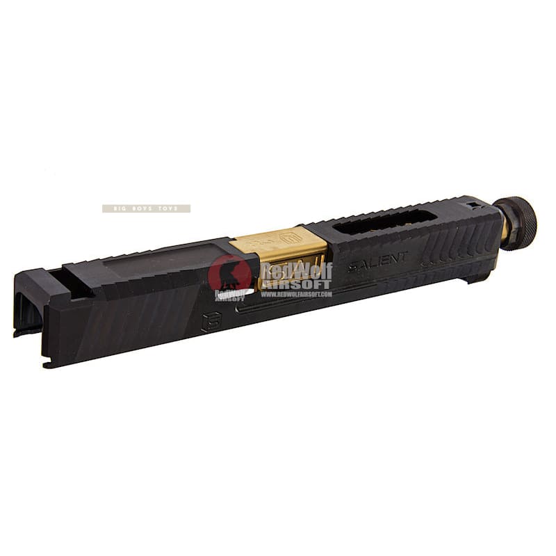 EMG SAI Steel Blu Slide Kit (by G&P) - Gold Barrel - Bang Bang Airsoft