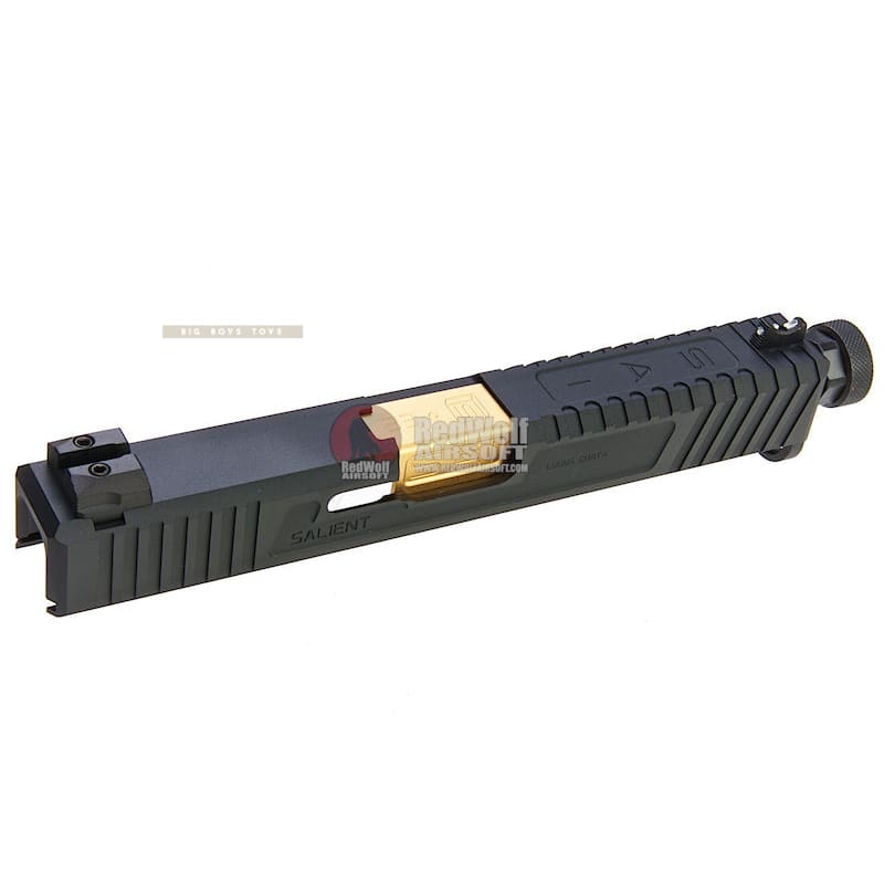 EMG SAI Tier One Slide Kit (by G&P) - Gold Barrel for Umarex G17 GBB Pistol - Bang Bang Airsoft
