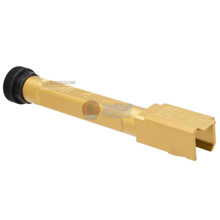 EMG SAI Utility Slide Kit (by G&P) - Gold Barrel for Umarex Glock 17 GBB Pistol *** - Bang Bang Airsoft