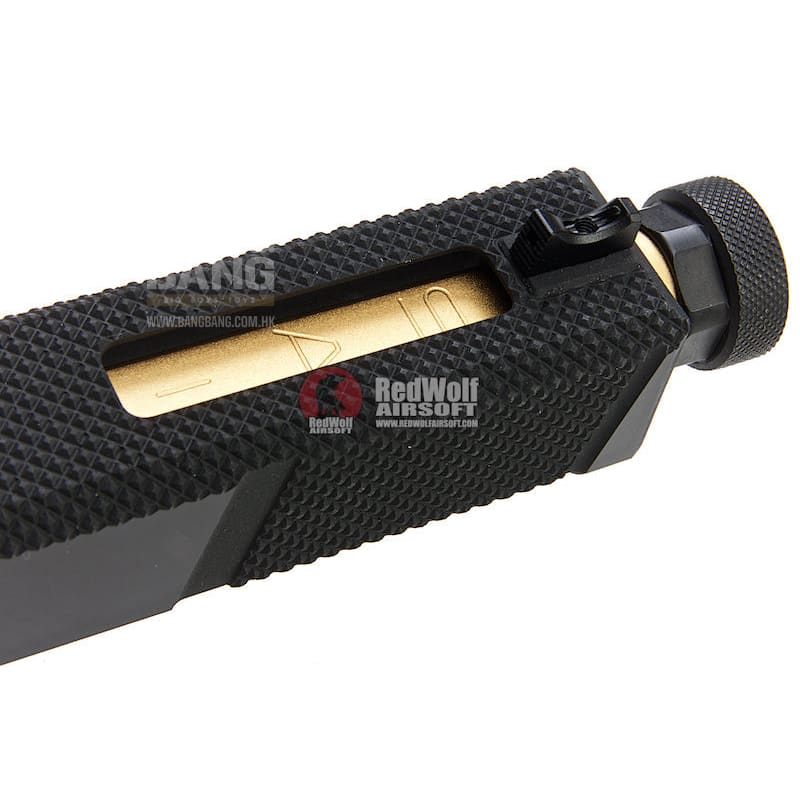 EMG SAI Utility Slide Kit w/ RMR Cut (by G&P) - Gold Barrel for Umarex G17 GBB Pistol - Bang Bang Airsoft