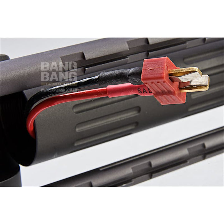 EMG Salient Arms Licensed GRY AR15 (M4) CQB AEG with PDW Stock - Gray (by G&P) - Bang Bang Airsoft