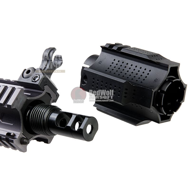 EMG Salient Arms Licensed GRY AR15 (M4) Gen. 2 Carbine AEG with Crane Stock - Gray (by G&P) - Bang Bang Airsoft
