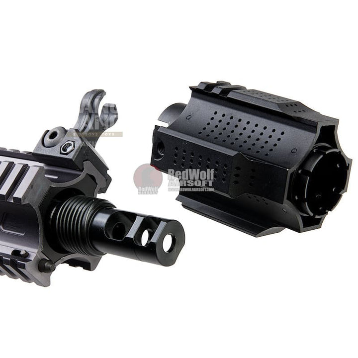 EMG Salient Arms Licensed GRY AR15 (M4) Gen. 2 Carbine AEG with Crane Stock - Gray (by G&P) - Bang Bang Airsoft