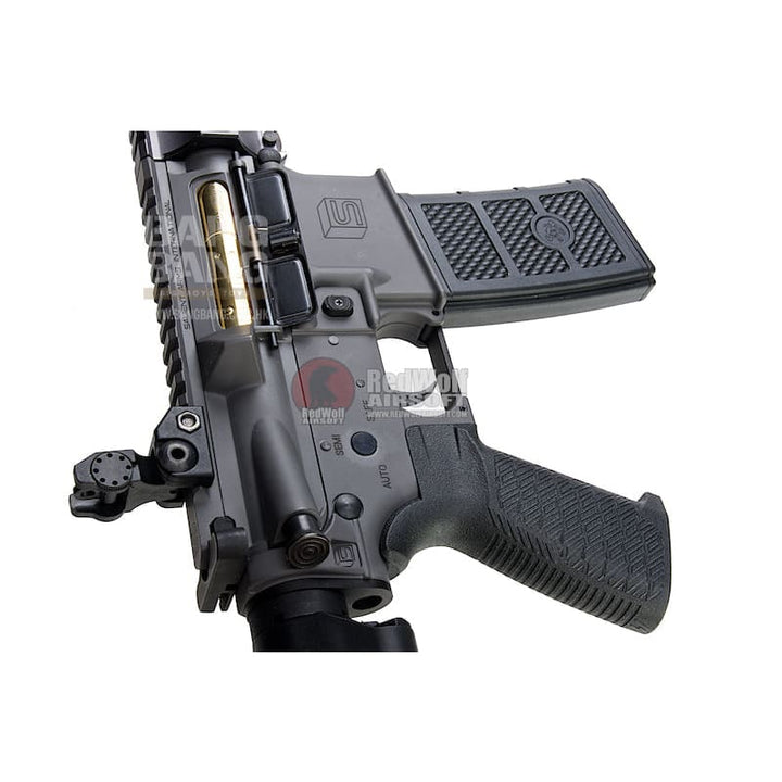 EMG Salient Arms Licensed GRY AR15 (M4) Gen. 2 Carbine AEG with Crane Stock - Gray (by G&P) - Bang Bang Airsoft