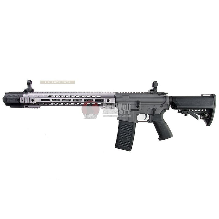 EMG Salient Arms Licensed GRY AR15 (M4) Gen. 2 Carbine AEG with Crane Stock - Gray (by G&P) - Bang Bang Airsoft
