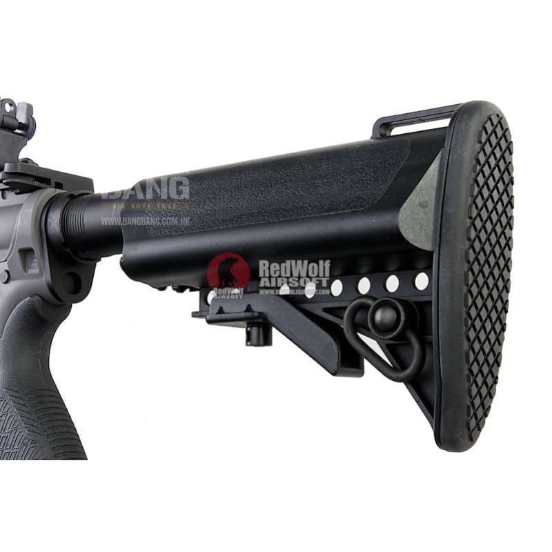EMG Salient Arms Licensed GRY AR15 (M4) Gen. 2 Carbine AEG with Crane Stock - Gray (by G&P) - Bang Bang Airsoft
