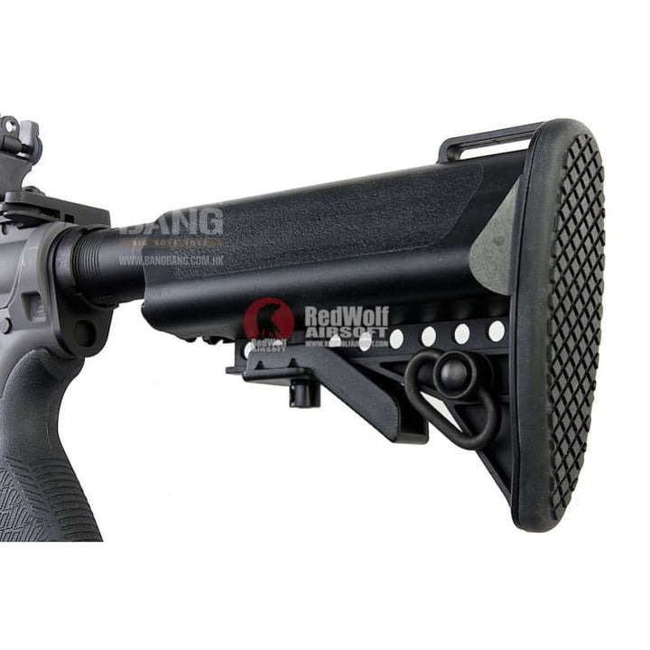 EMG Salient Arms Licensed GRY AR15 (M4) Gen. 2 Carbine AEG with Crane Stock - Gray (by G&P) - Bang Bang Airsoft