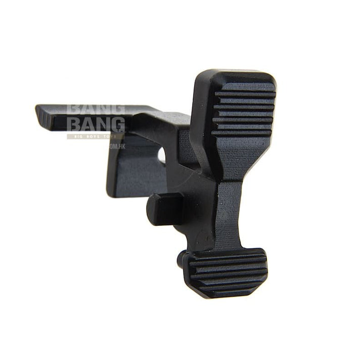 EMG Strike Enhanced Bolt Catch For Tokyo Marui M4A1 MWS GBBR - BK (By G&P) - Bang Bang Airsoft