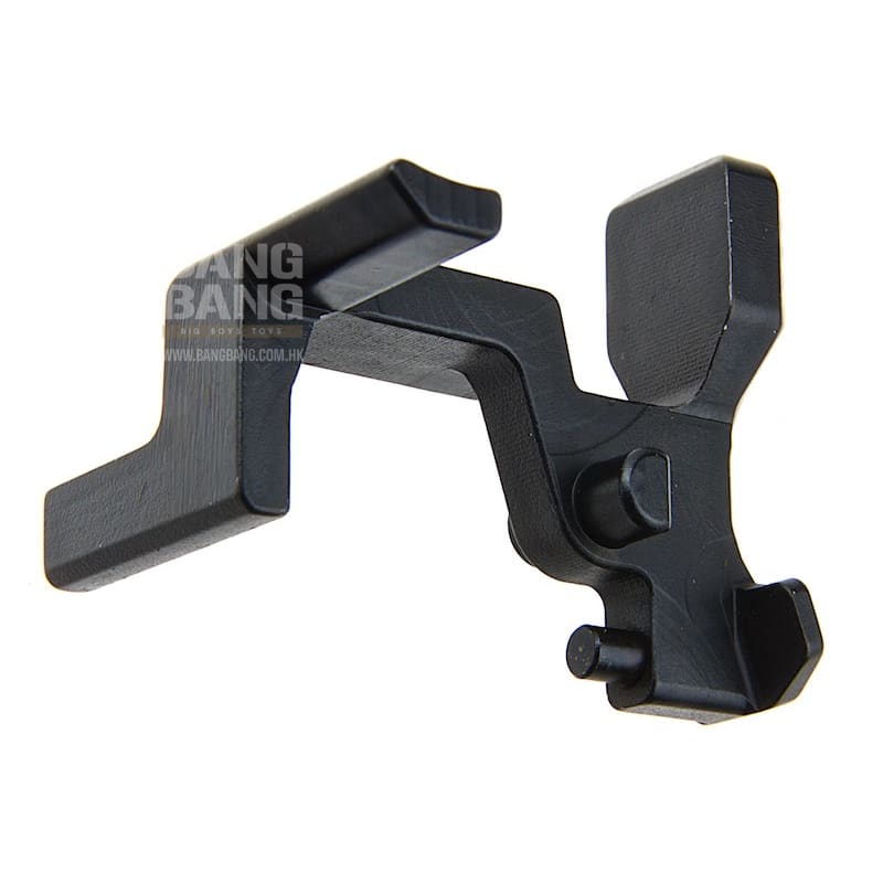 EMG Strike Enhanced Bolt Catch For Tokyo Marui M4A1 MWS GBBR - BK (By G&P) - Bang Bang Airsoft
