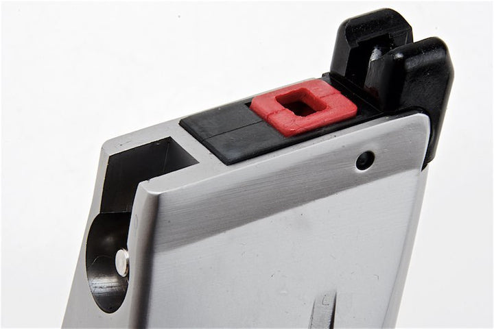 EMG TTI 2011 Combat Master 'Alpha' Green Gas Magazine (40rounds, Silver, by AW Custom) - Bang Bang Airsoft