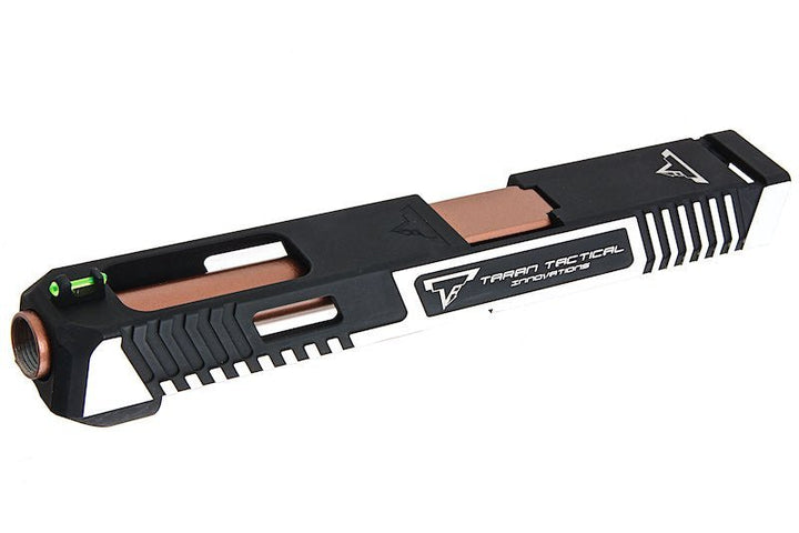 EMG TTI Combat Master G34 Slide Kit for VFC Glock17 Gen 4 GBB Airsoft Pistol - BK/SV - Bang Bang Airsoft