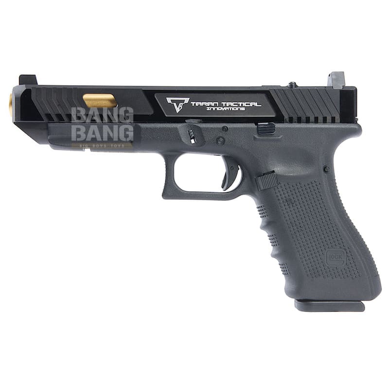 EMG TTI G34 Gen 4 GBB Pistol (G&P Custom) - Black Slide with RMR Cut (VFC Platform) - Bang Bang Airsoft