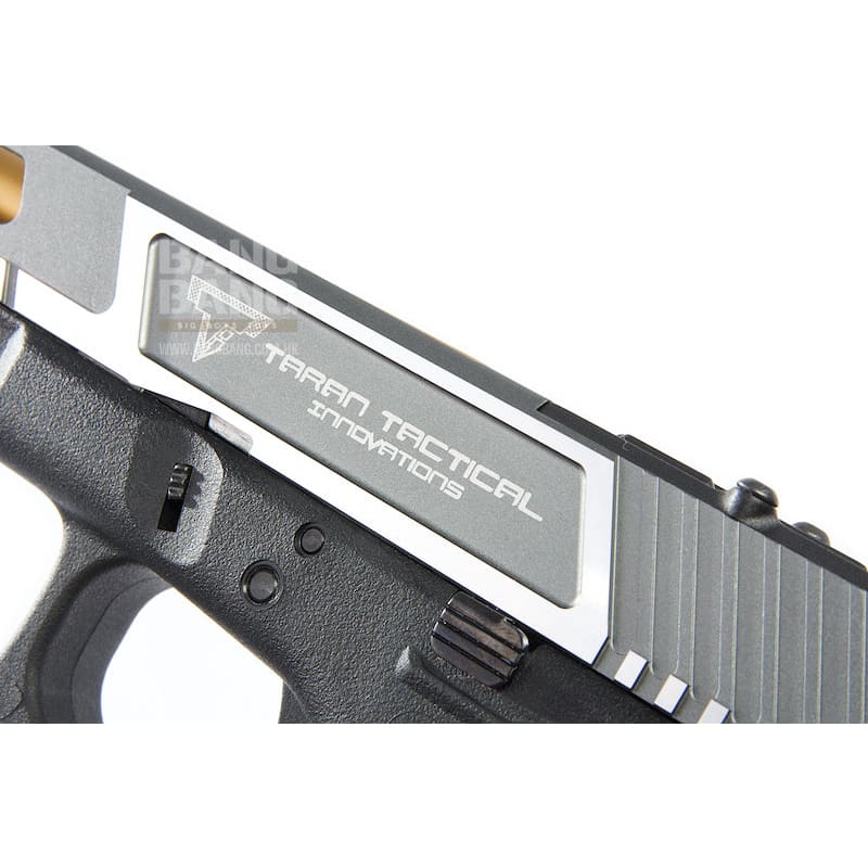 EMG TTI G34 Gen 4 GBB Pistol (G&P Custom) - Two Tone Slide with RMR Cut (VFC Platform) - Gray - Bang Bang Airsoft