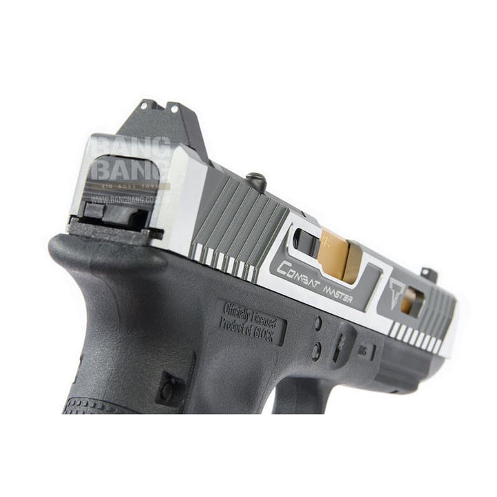 EMG TTI G34 Gen 4 GBB Pistol (G&P Custom) - Two Tone Slide with RMR Cut (VFC Platform) - Gray - Bang Bang Airsoft