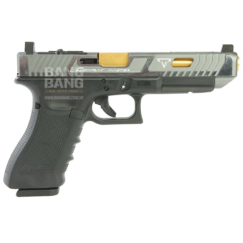 EMG TTI G34 Gen 4 GBB Pistol (G&P Custom) - Two Tone Slide with RMR Cut (VFC Platform) - Bang Bang Airsoft