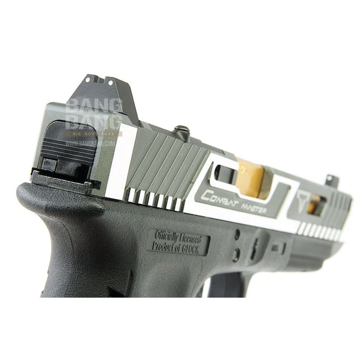 EMG TTI G34 Gen 4 GBB Pistol (G&P Custom) - Two Tone Slide with RMR Cut (VFC Platform) - Bang Bang Airsoft