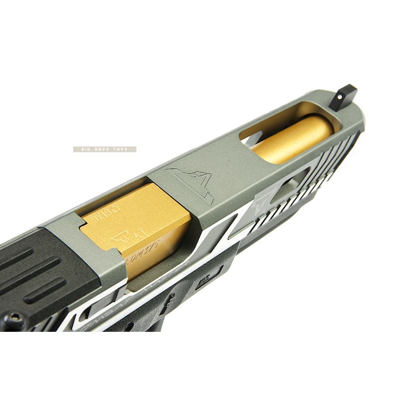 EMG TTI G34 Gen 4 GBB Pistol (G&P Custom) - Two Tone Slide with RMR Cut (VFC Platform) - Bang Bang Airsoft