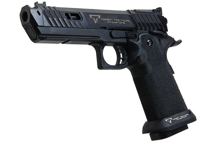 EMG TTI John Wick 4 PIT VIPER GBB Airsoft Pistol - Blackout, Semi Auto ver. - (by AW Custom) - Bang Bang Airsoft