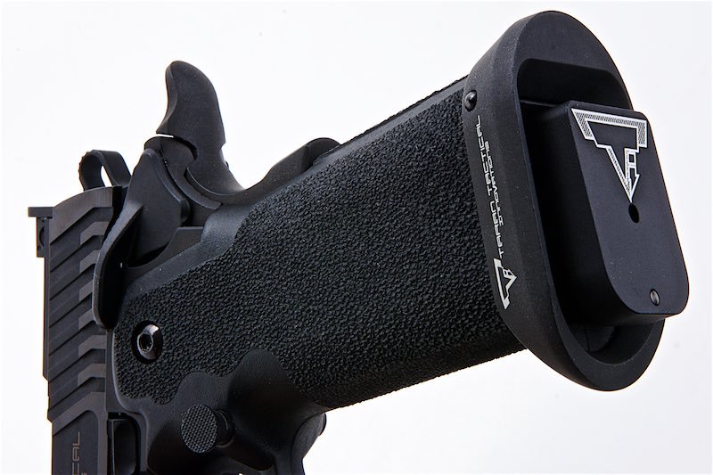 EMG TTI John Wick 4 PIT VIPER GBB Airsoft Pistol - Blackout, Semi / Full Auto ver. - (by AW Custom) - Bang Bang Airsoft