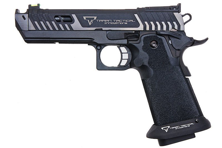 EMG TTI John Wick 4 PIT VIPER GBB Airsoft Pistol - Blackout, Semi / Full Auto ver. - (by AW Custom) - Bang Bang Airsoft