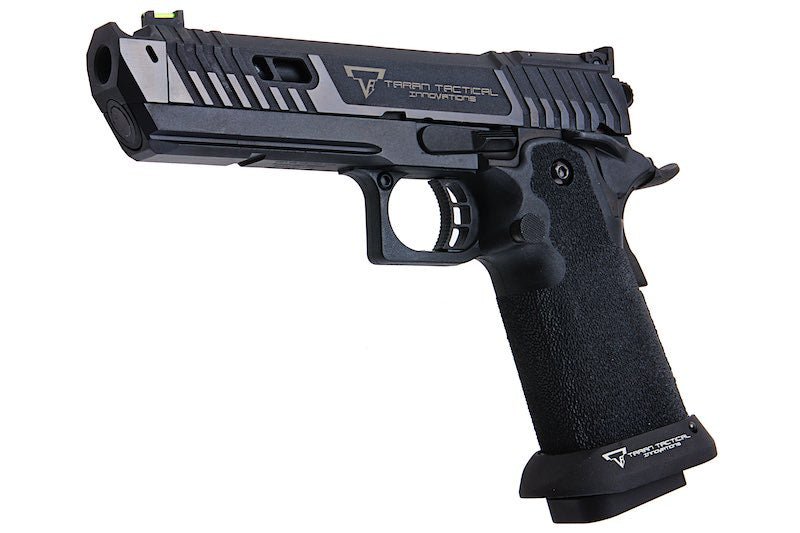 EMG TTI John Wick 4 PIT VIPER GBB Airsoft Pistol - Blackout, Semi / Full Auto ver. - (by AW Custom) - Bang Bang Airsoft