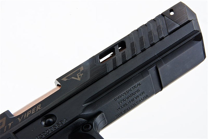 EMG TTI John Wick 4 PIT VIPER GBB Airsoft Pistol - Full Auto ver. (by AW Custom) - Bang Bang Airsoft