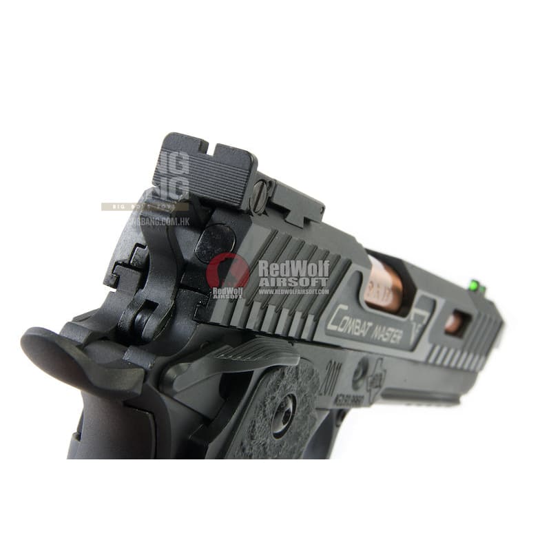 EMG / TTI Licensed STEEL John Wick 3 2011 Combat Master GBB Pistol (Steel Gas Version) - Bang Bang Airsoft
