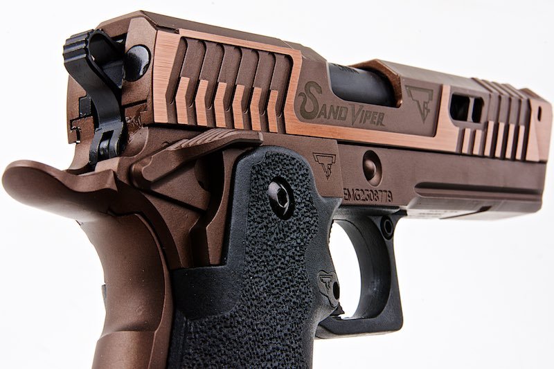 EMG TTI Sand Viper GBB Airsoft Pistol (by AW Custom) - Bang Bang Airsoft