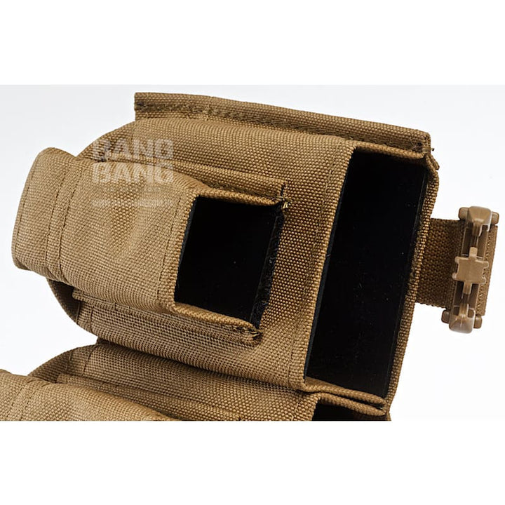 Esstac Daeodon Front Panel 3+3 9mm & 7.62 - Coyote Brown - Bang Bang Airsoft