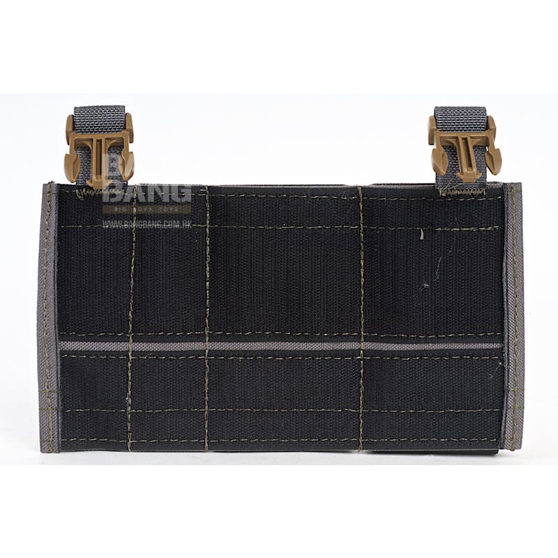 Esstac Daeodon Front Panel DBL 5.56 & 9mm - Wolf Grey - Bang Bang Airsoft