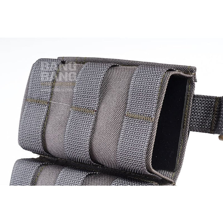 Esstac Daeodon Front Panel DBL 5.56 & 9mm - Wolf Grey - Bang Bang Airsoft