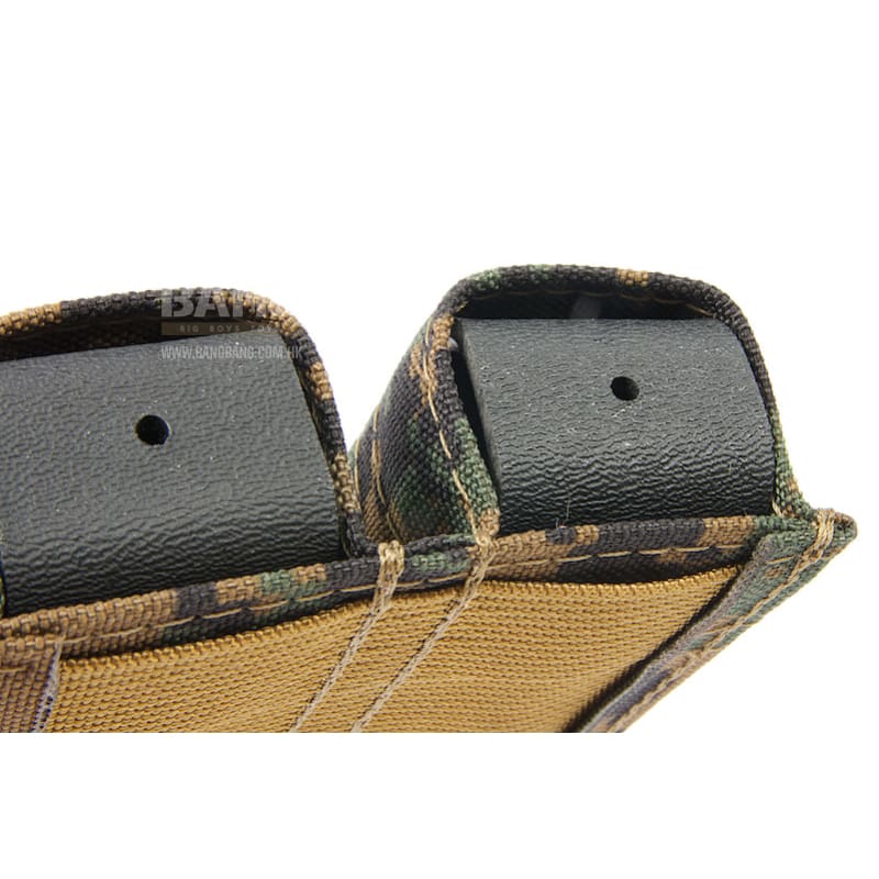 Esstac Double Pistol GAP KWYI Pouch - Woodland Marshall - Bang Bang Airsoft