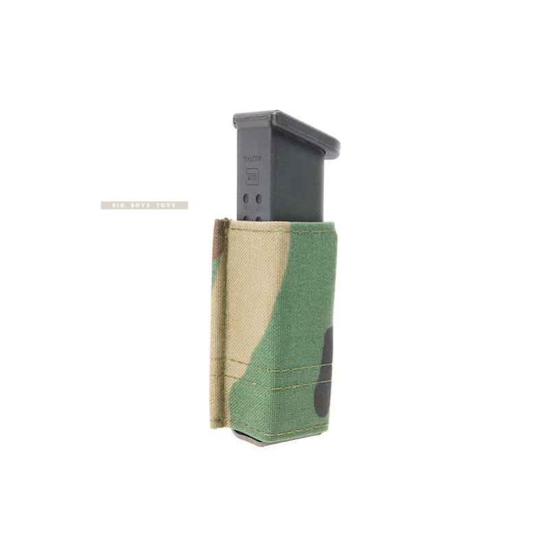 Esstac Single Pistol KYWI Pouch - Woodland (M81) - Bang Bang Airsoft