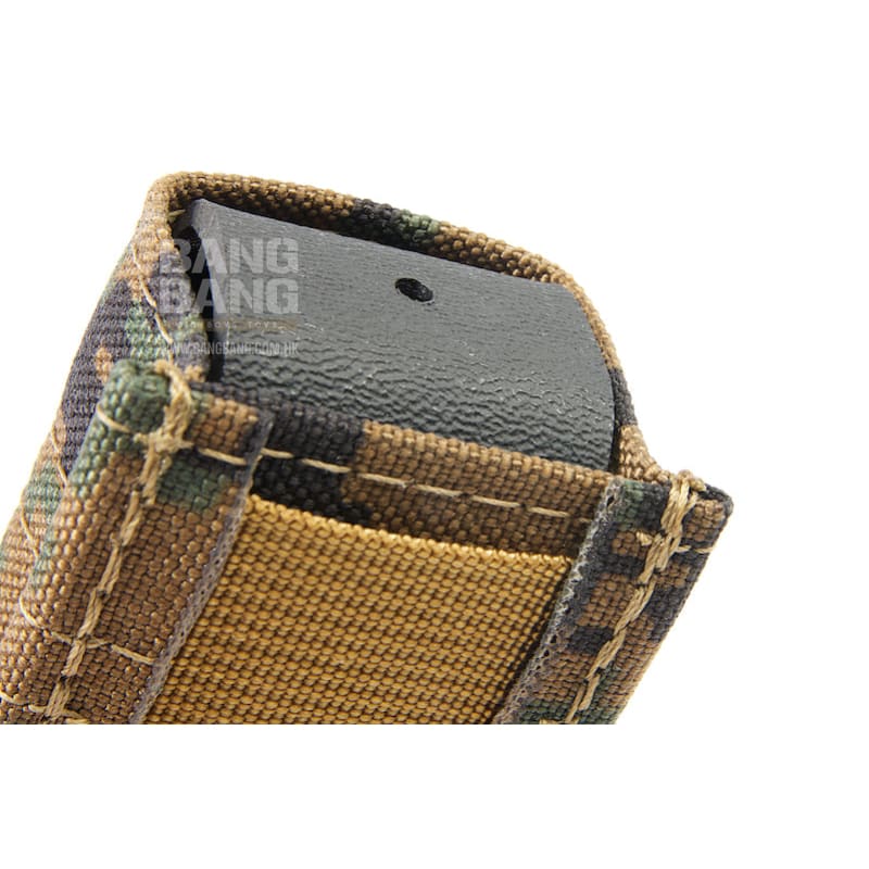 Esstac Single Pistol KYWI Pouch - Woodland Marshall - Bang Bang Airsoft