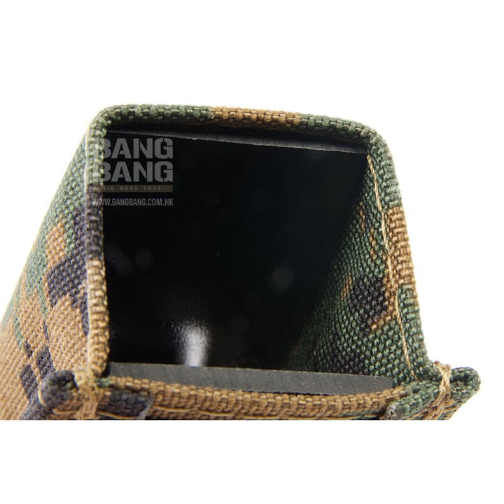 Esstac Single Pistol KYWI Pouch - Woodland Marshall - Bang Bang Airsoft