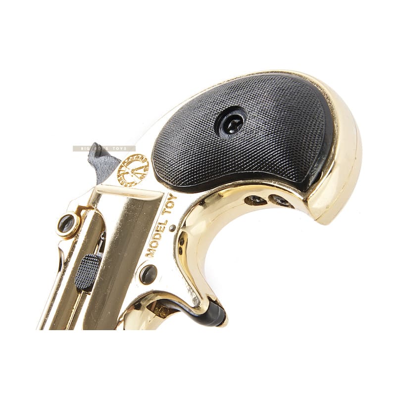 Farsan 8717 Derringer Metal Model Gun - Golden - Bang Bang Airsoft