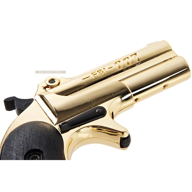 Farsan 8717 Derringer Metal Model Gun - Golden - Bang Bang Airsoft