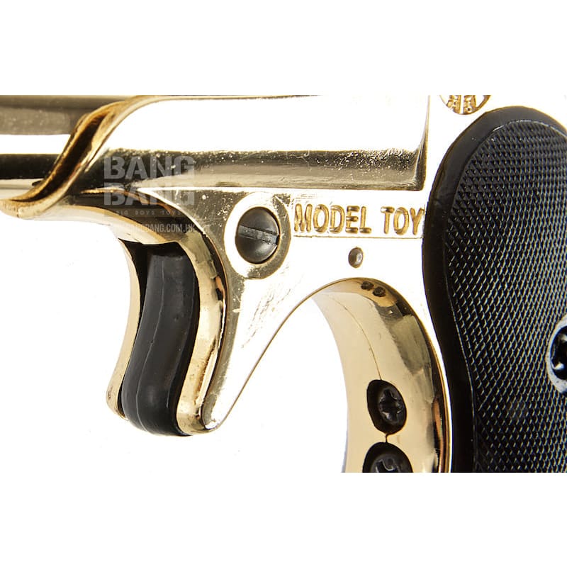 Farsan 8717 Derringer Metal Model Gun - Golden - Bang Bang Airsoft
