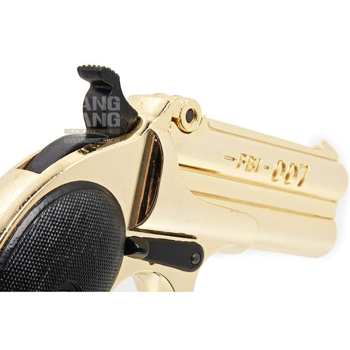 Farsan 8717 Derringer Metal Model Gun - Golden - Bang Bang Airsoft