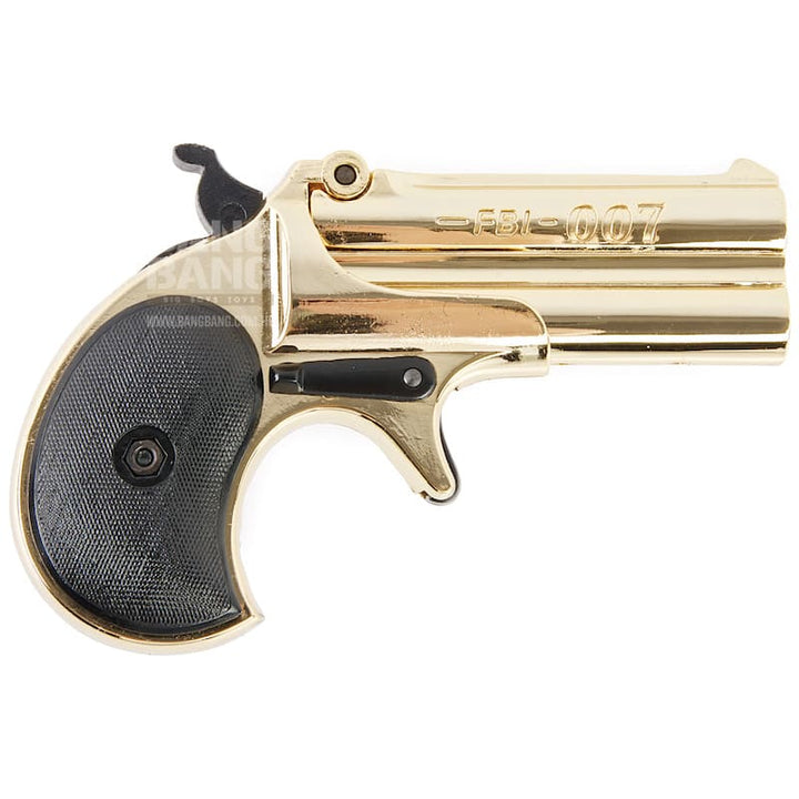 Farsan 8717 Derringer Metal Model Gun - Golden - Bang Bang Airsoft