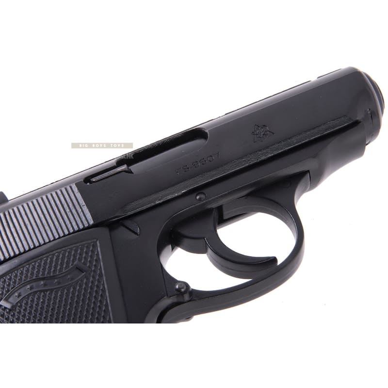 Farsan 9607 PPK Metal Model Gun - Black - Bang Bang Airsoft