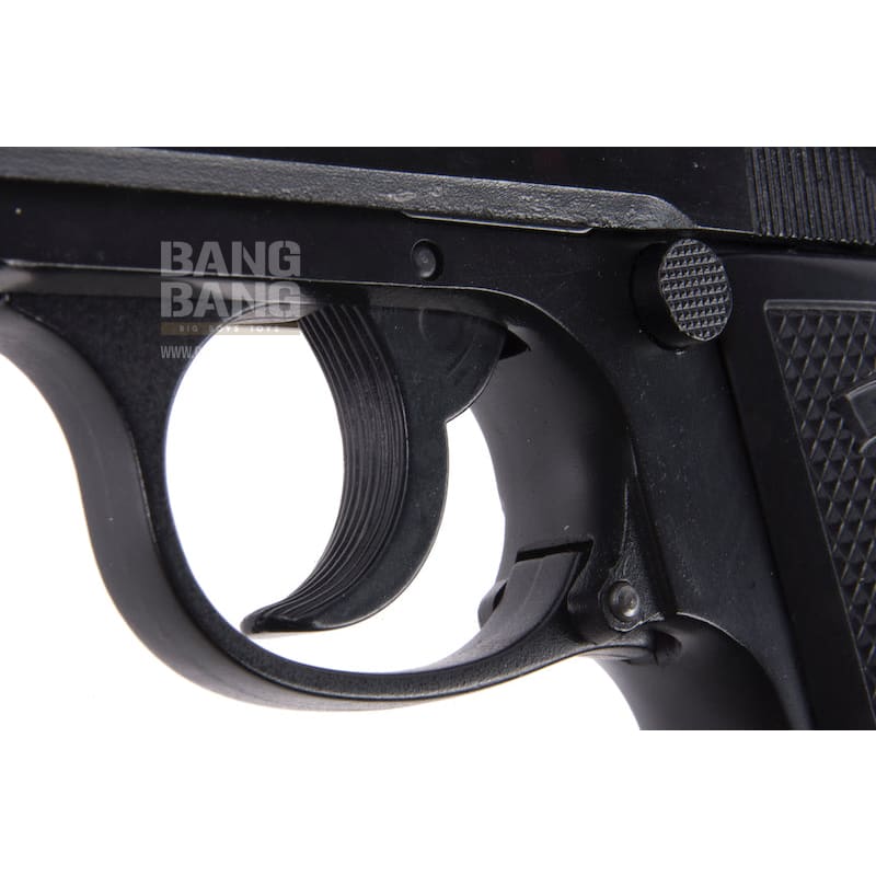 Farsan 9607 PPK Metal Model Gun - Black - Bang Bang Airsoft