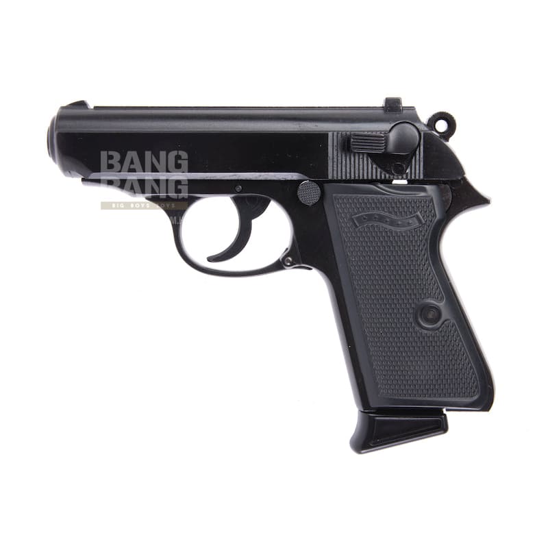 Farsan 9607 PPK Metal Model Gun - Black - Bang Bang Airsoft