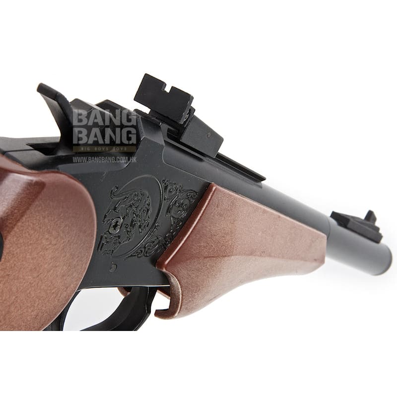 Farsan Thompson G2 Contender 250mm Break - top 6mm Gas Pistol - Black - Bang Bang Airsoft
