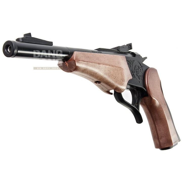 Farsan Thompson G2 Contender 250mm Break - top 6mm Gas Pistol - Black - Bang Bang Airsoft
