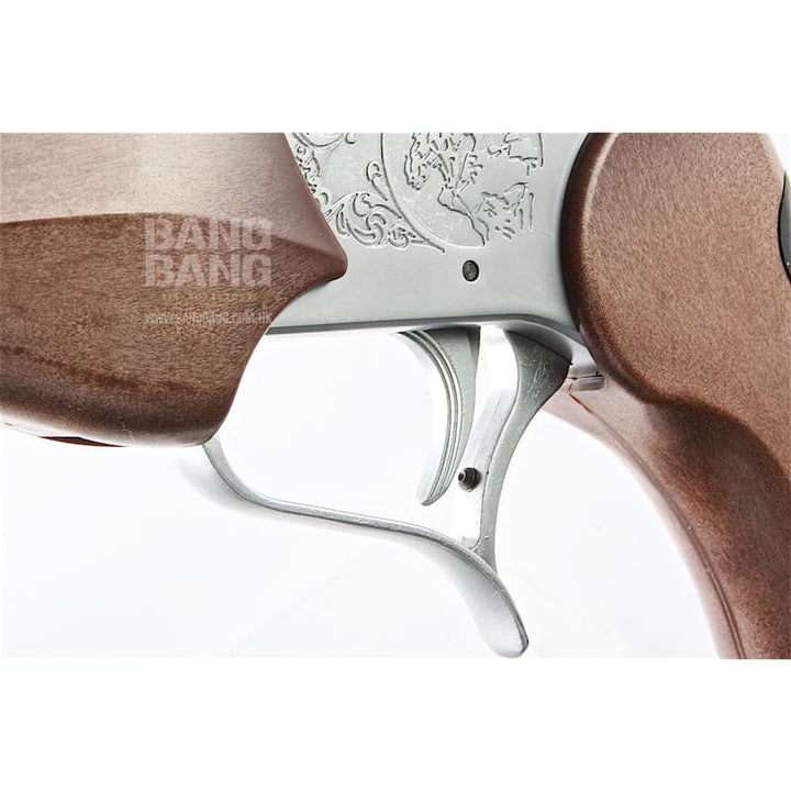 Farsan Thompson G2 Contender 370mm Break - top 6mm Gas Pistol - Silver - Bang Bang Airsoft