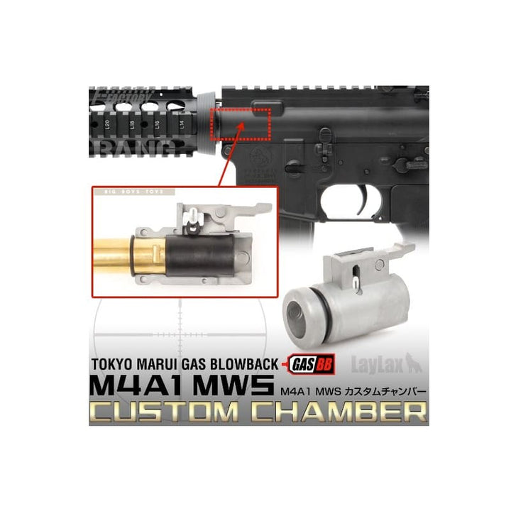 First Factory Custom Hop Up Chamber for Tokyo Marui MWS M4A1 GBBR - Bang Bang Airsoft