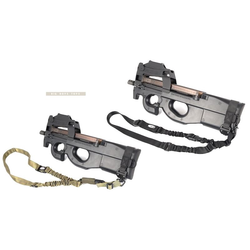 First Factory Krytac / Tokyo Marui P90 Sling Swivel End NEO - Black - Bang Bang Airsoft