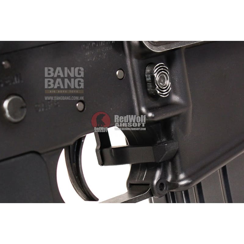 First Factory M4 Custom Ambi Bolt Catch for M4A1 MWS GBB Series - Black - Bang Bang Airsoft