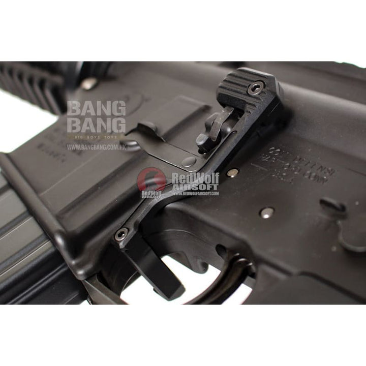 First Factory M4 Custom Ambi Bolt Catch for M4A1 MWS GBB Series - Black - Bang Bang Airsoft